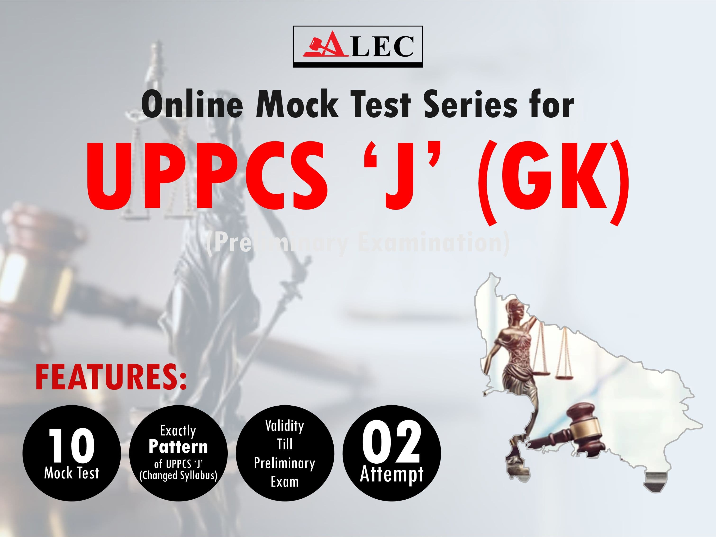 Online Mock Test Series for UPPCS 'J' (GK)