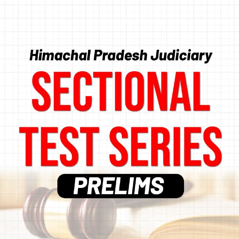 Himachal Pradesh Judiciary Sectional Test Series