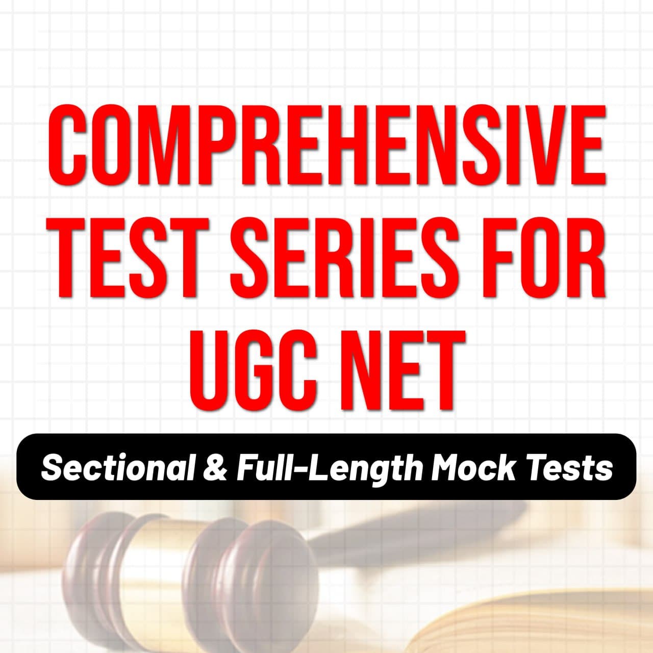 Comprehensive Test Series For UGC NET