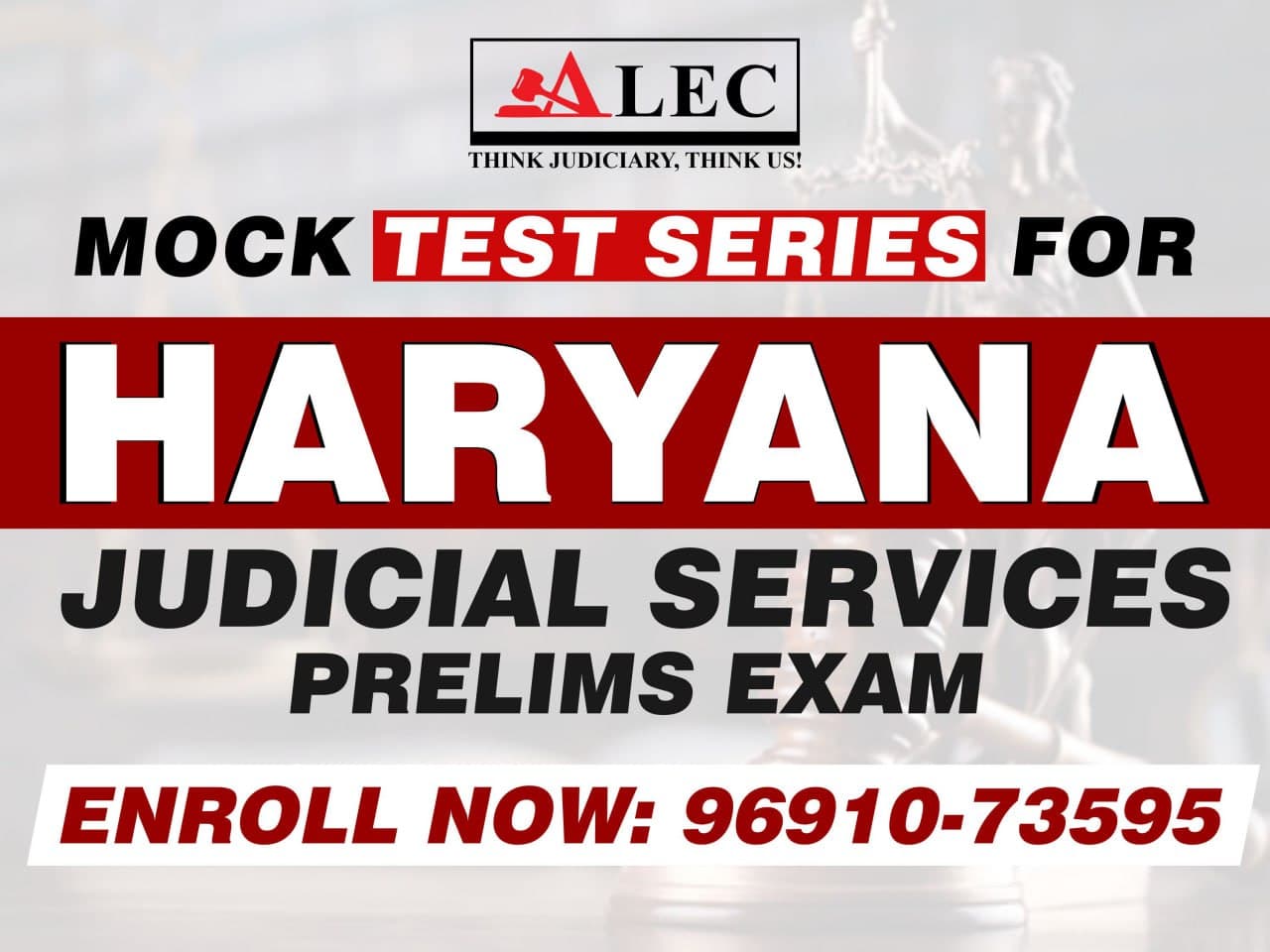 Online Mock Test Series for Haryana Judiciary Prelims Examination