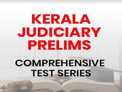 Kerala Judiciary Prelims Comprehensive (sectional + mock) test series 