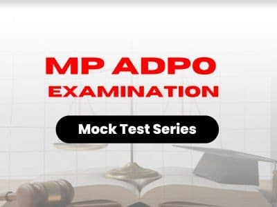 MP ADPO Examination - Mock Test