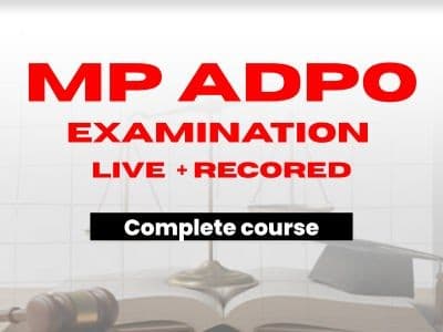 Lakshya Batch - Complete Course For MP ADPO Examination