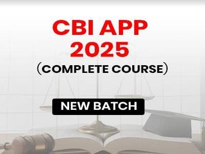 CBI APP 2025 - Complete Course 